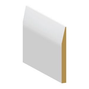 Baseboard Modern Edge primed