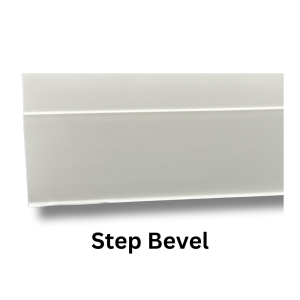 Baseboard Flex Step Bevel Self Adhesive - Sold by Linear Feet
