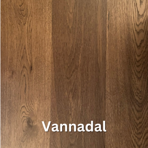 Floorest - 7 1/2 po x 3/4 po - chêne blanc avec couche supérieure de 3 mm - bois franc d’ingénierie grade ABC - 23,32 pi²/boîte - couleur - VANNADAL