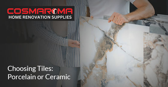 Choosing Between Porcelain and Ceramic Tiles in Kitchener