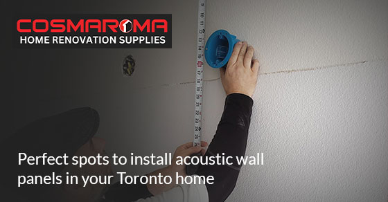 Places to Install Acoustic Wall Panels in Your Toronto Home