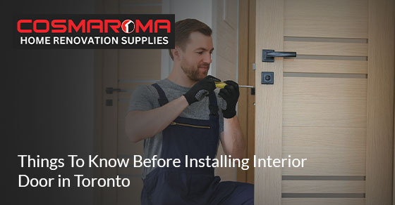 What to consider before installing interior doors Toronto