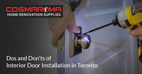 Dos and Don'ts of Interior Door Installation