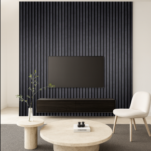 Acoustic Wall Panel - Colour - African Ebony