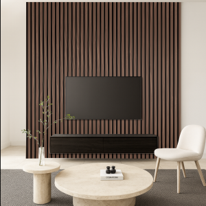 Panneau mural acoustique - Colour - Black Walnut