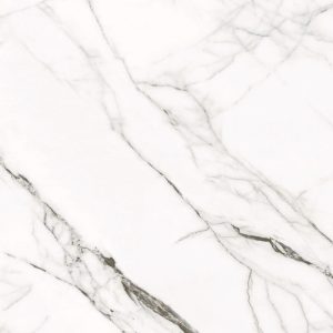 Carreau de porcelaine Floorest – Bianco Carrera Vibrant – 24 x 48 po – 15,5 pi² / boîte