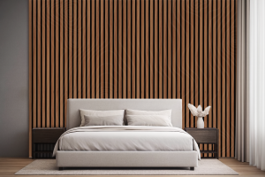 Acoustic Wall Panel - Colour - Nature South America Walnut