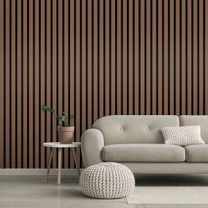 Acoustic Wall Panel - Colour - Zebra Wood