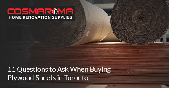 Questions to Ask When Buying Plywood Sheets