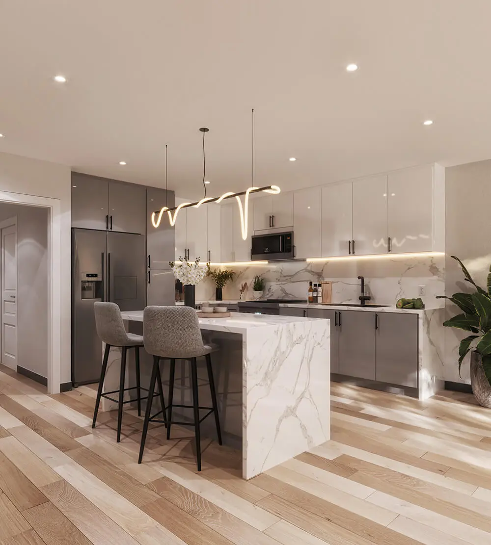 Brillant – Blanc + Gris