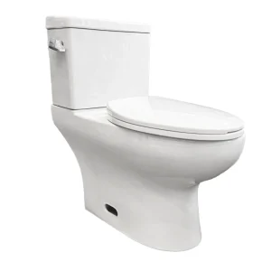 Dureno – Toilette en deux pièces blanc brillant – S208W