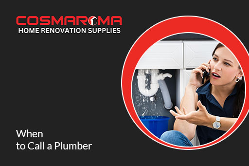 When to Call a Plumber