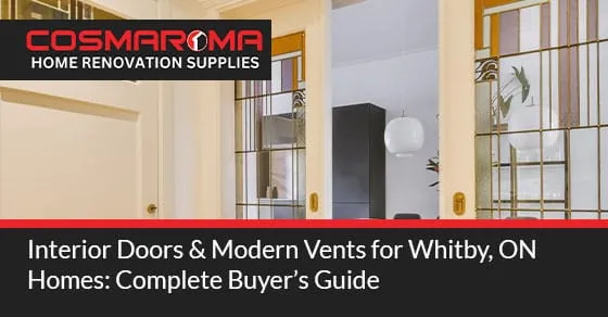 Interior Doors & Modern Vents