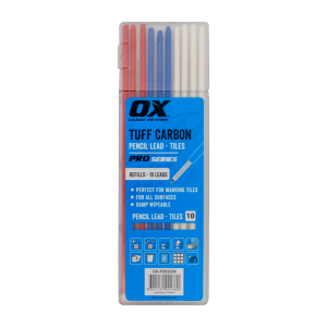 OX Pro Tuff Carbon Pencil Leads – Tile Lead | 10-Pack