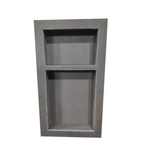 Floorest – niche en XPS 12 po (L) × 12 po (H) × 8 po (P) avec tablette – N12128