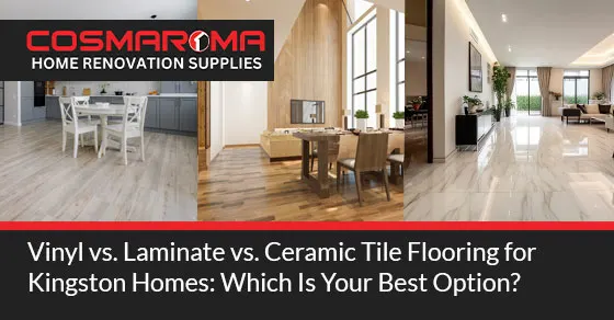 Vinyl vs. Laminate vs. Ceramic Tile Flooring