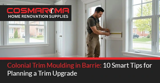 Colonial Trim Moulding in Barrie