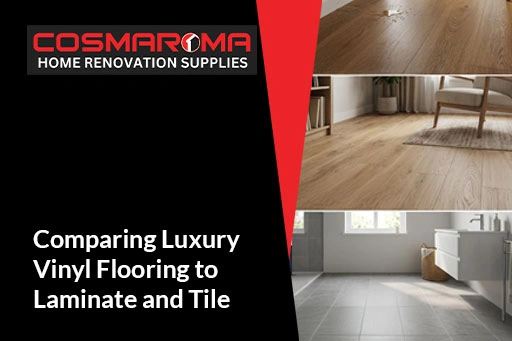 Comparing Luxury Vinyl Flooring to Laminate and Tile
