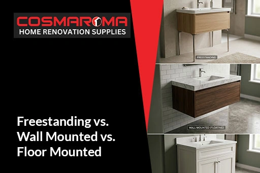 Freestanding vs. Wall Mounted vs. Floor Mounted