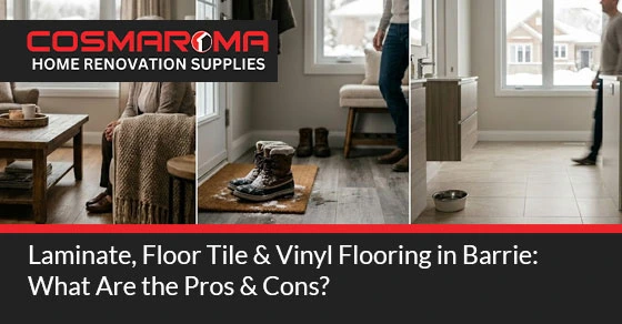 Laminate, Floor Tile & Vinyl Flooring in Barrie