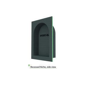 HydroBlok - 16" x 22" Recessed Barrel Head Niche - HBRBHSN1622