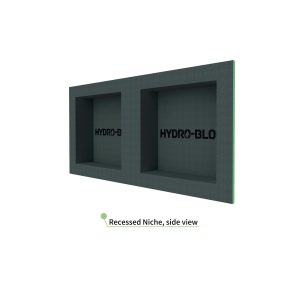 HydroBlok - 32" x 16" Recessed Double Wide Niche - HBRDWSN3216