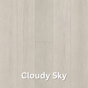 Floorest - 6 1/2 x 3/4 - bois franc d’ingénierie en chêne blanc - 26,49 pi²/boîte - Couleur - CIEL NUAGEUX