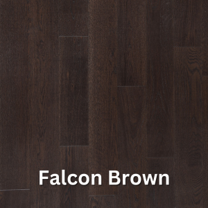Floorest - 6 1/2 x 3/4 - bois franc d’ingénierie en chêne blanc - 26,49 pi²/boîte - Couleur - BRUN FALCON