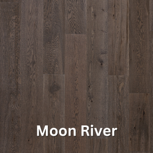 Floorest - 6 1/2 x 3/4 - bois franc d’ingénierie en chêne blanc - 26,49 pi²/boîte - Couleur - MOON-RIVER