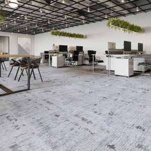 Floorest – 9mm Vinyl Click Carpet Look – 18.5″ X 36.5″- 14.04 Sf/Box – Colour – AZUL