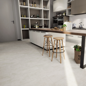 Floorest – 9mm Vinyl Click Tile Look – 18.5inch X 36.5inch – 14.04 Sf/Box – Colour – AROMA
