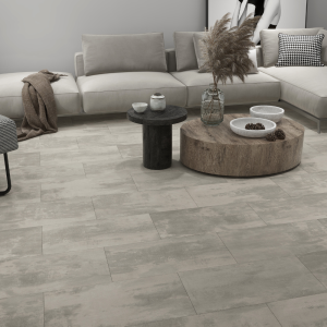Floorest – 9mm Vinyl Click Tile Look – 18.5inch X 36.5inch – 14.04 Sf/Box – Colour – DILO