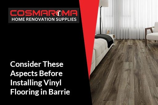 Installing Vinyl Flooring in Barrie