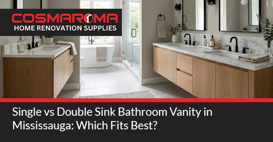Single vs Double Sink Bathroom Vanity