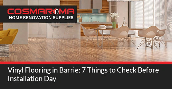 Vinyl Flooring in Barrie