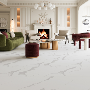Floorest – 9mm Vinyl Click Tile Look – KELO – 5012 – 18.5inch X 36.5inch – 14.04 Sf/Box