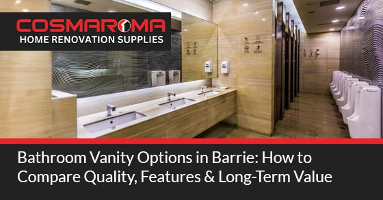 Bathroom Vanity Options in Barrie