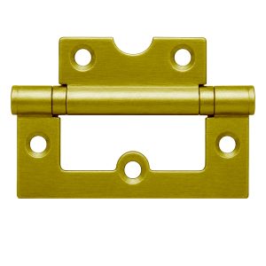 PorteGuard - Ball Bearing Butterfly Door Hinges 3" Gold-2pc