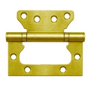 PorteGuard - Ball Bearing Butterfly Door Hinges 4" Gold-2pc